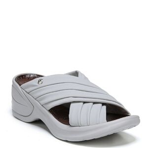 Bzees Womens Premium Knockout Wedge Sandals shoes sz 8